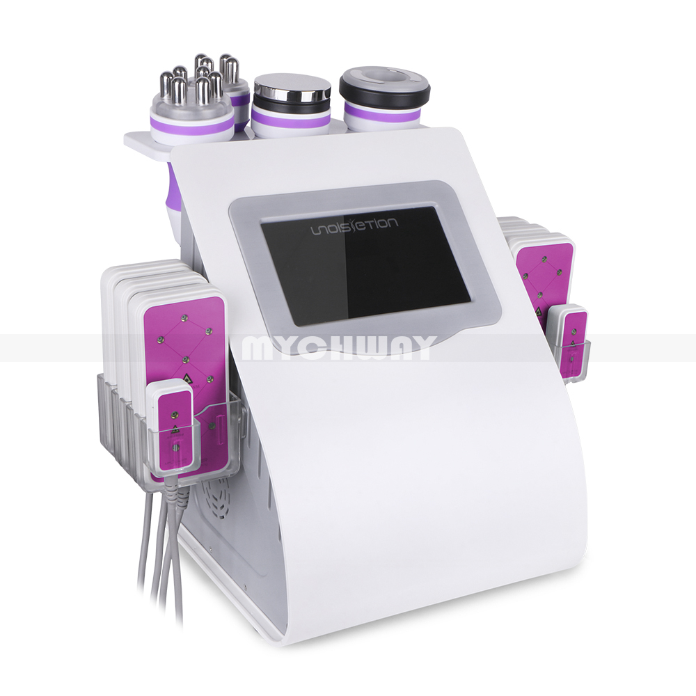 Косметологический аппарат 7 в 1 Mychway WL-919s (MS-54D1S): Диодный липолиз + Кавитация + Радиолифтинг + Вакуум_7