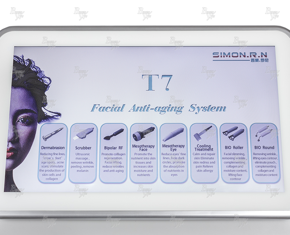 Многофункциональный косметологический аппарат премиум класса T-7_1