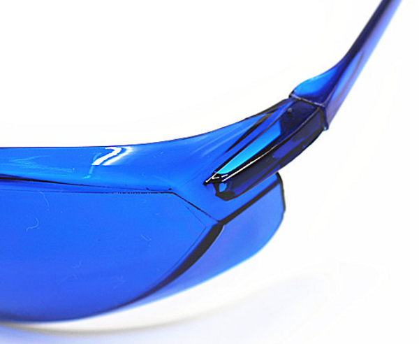 Профессиональные защитные очки для фотоэпиляции (IPL), элос и лазерной эпиляции (синие)_3