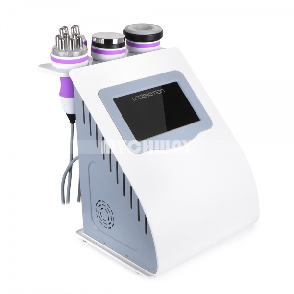 Косметический аппарат УЗ кавитации и РФ лифтинга для лица и тела  5 в 1 Mychway MS-54D1_1