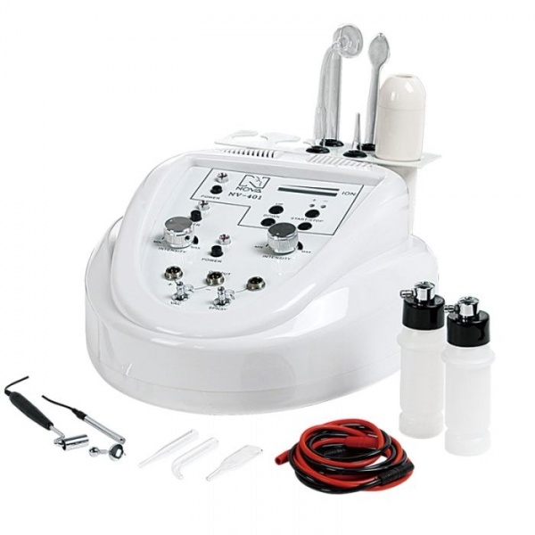 Косметологический аппарат по уходу за кожей 4 в 1: гальваника, дарсонваль, вакуумный массаж и чистка, кислородный спрей NV-401_1