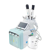 Аппарат вакуумного и водородного гидропилинга  9в1 MMT H2O2 LED MASK + Carboxy CO2